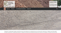Desktop Screenshot of keystonelandscapesupply.com