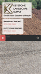 Mobile Screenshot of keystonelandscapesupply.com